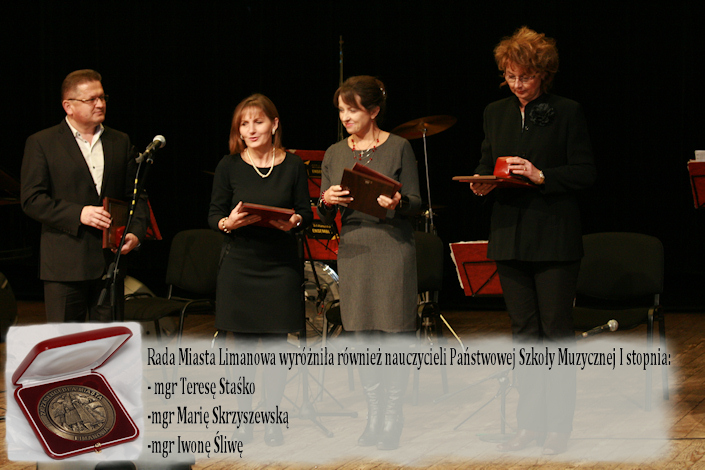 za zasługi dla miasta Limanowa